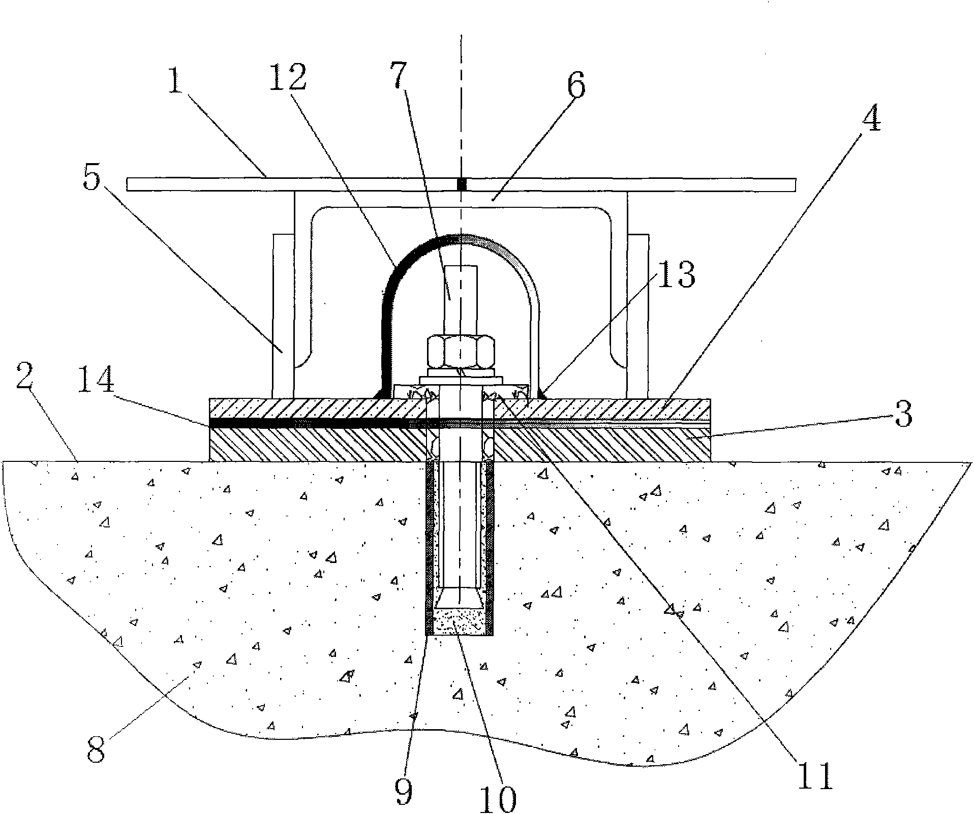 Ground insulation device suitable for shields