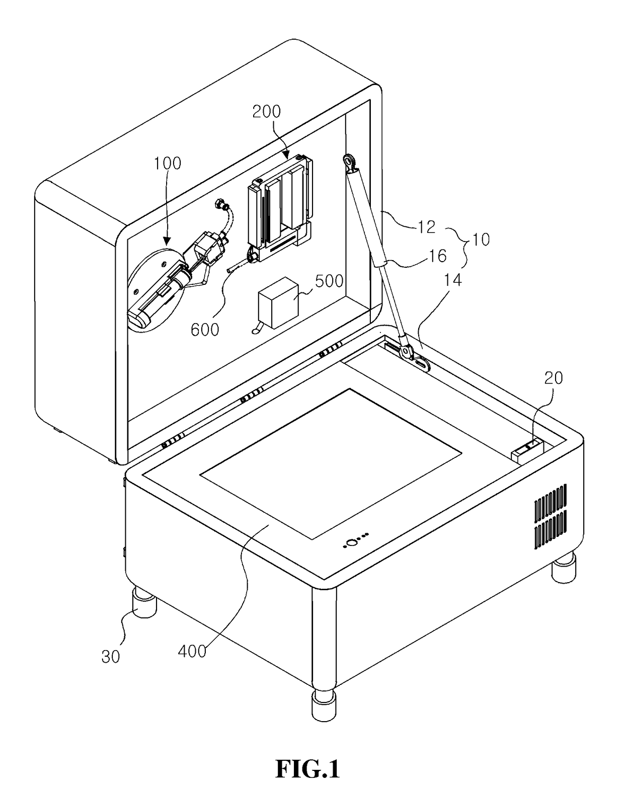 Portable blood viscostity measurement apparatus