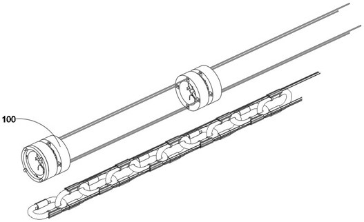 Mining anti-pulling high-strength round chain