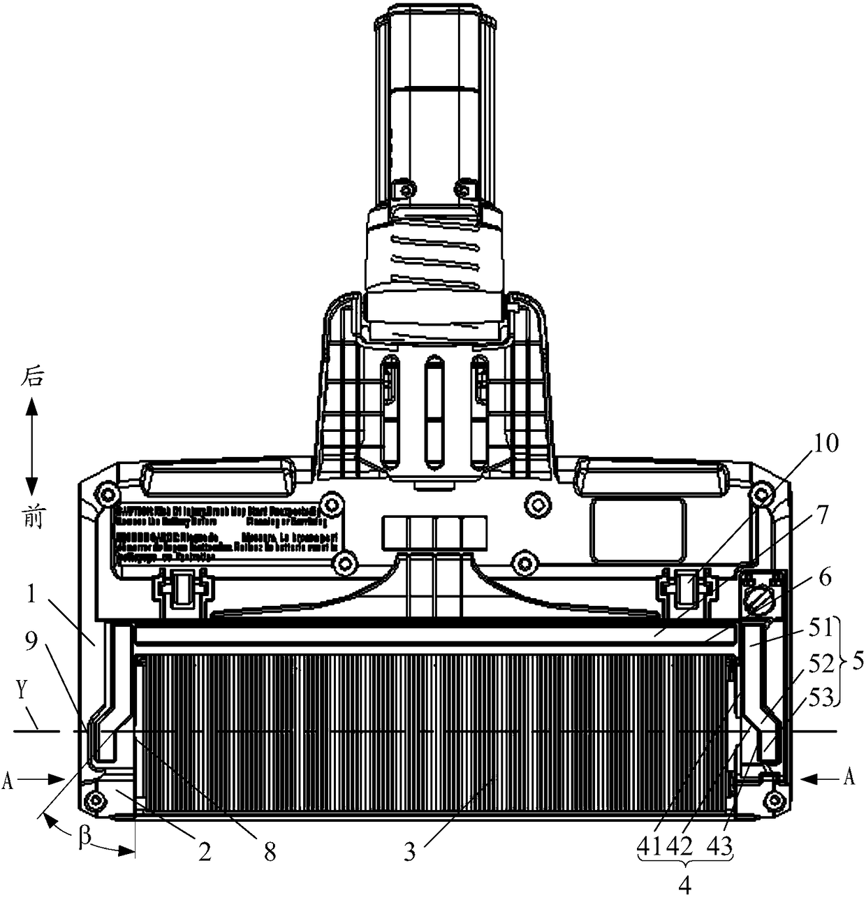 Floor brush and dust collector