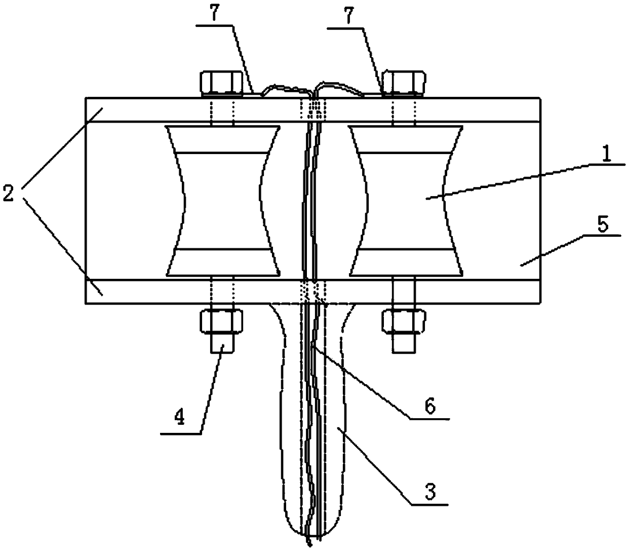 Rolling-type insulation detection device