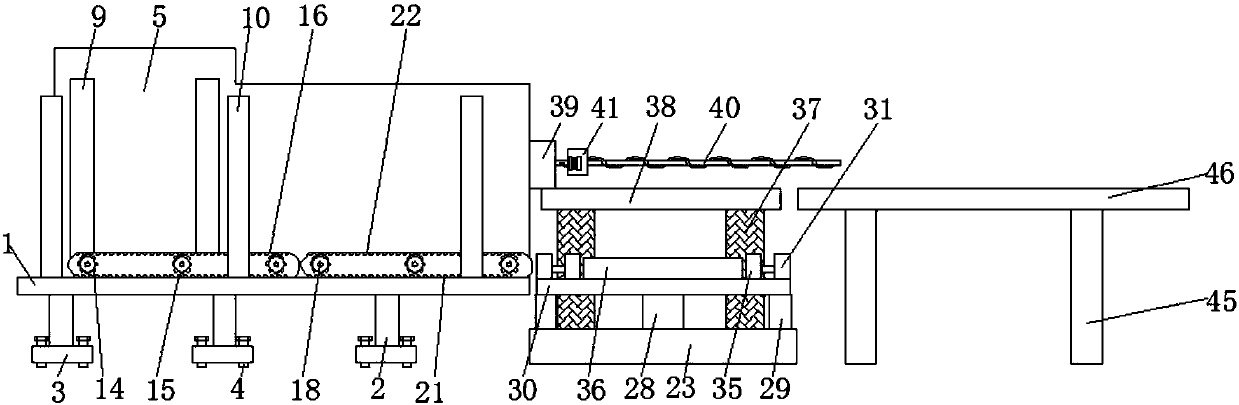 Novel engine cylinder block machining charging device