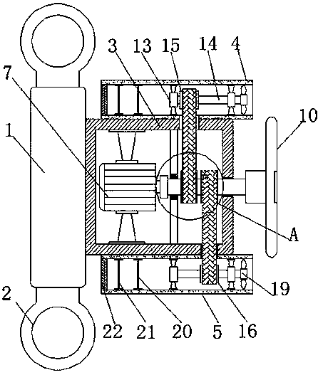 Wall polishing device for building construction