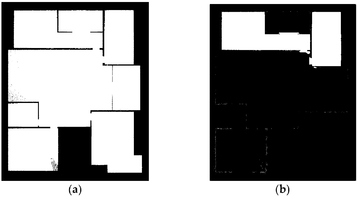 Mobile laser measurement point-based indoor structured three-dimensional reconstruction method