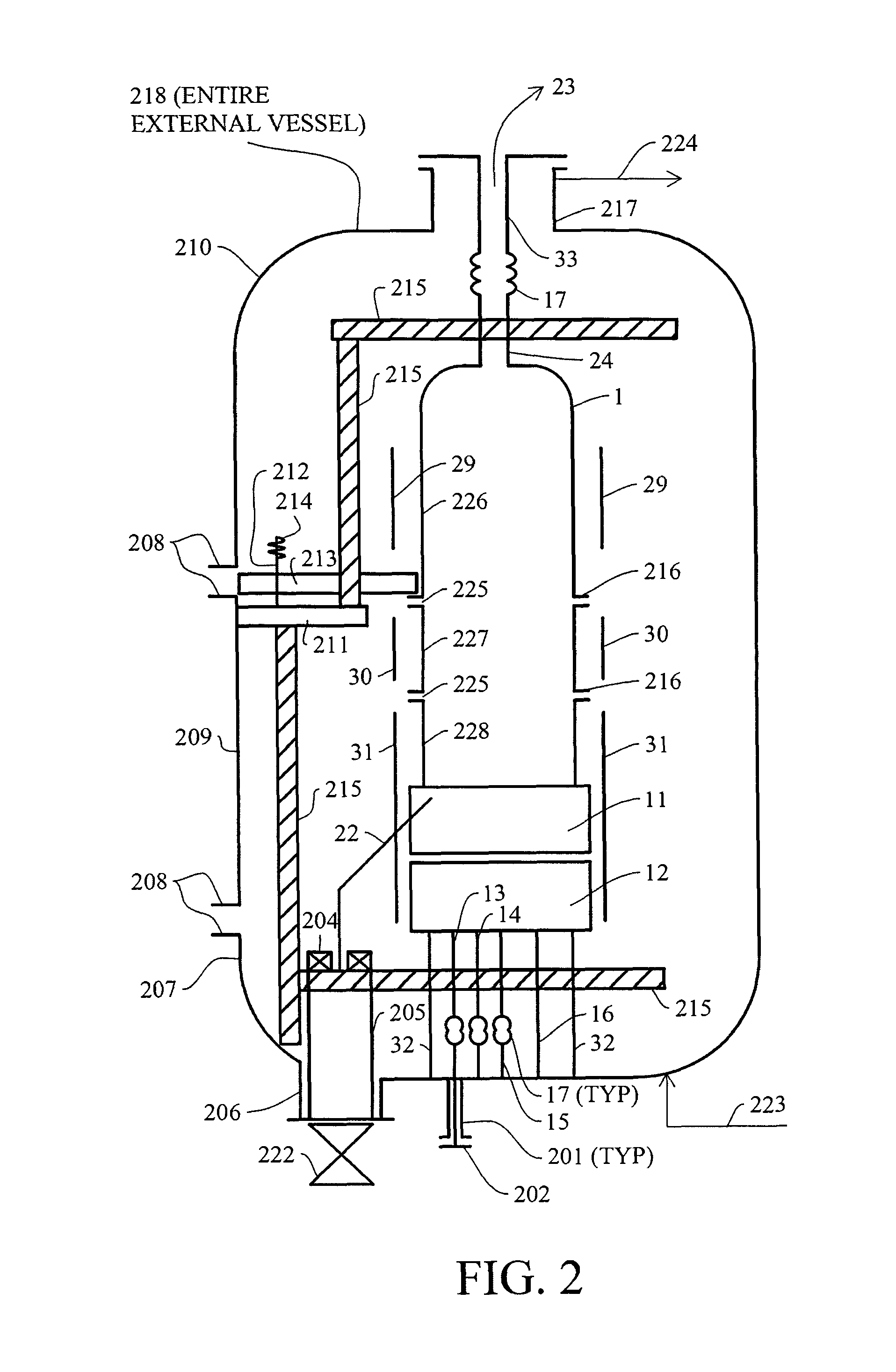 Draft Tube Fluidized Bed Reactor for Deposition of Granular Silicon