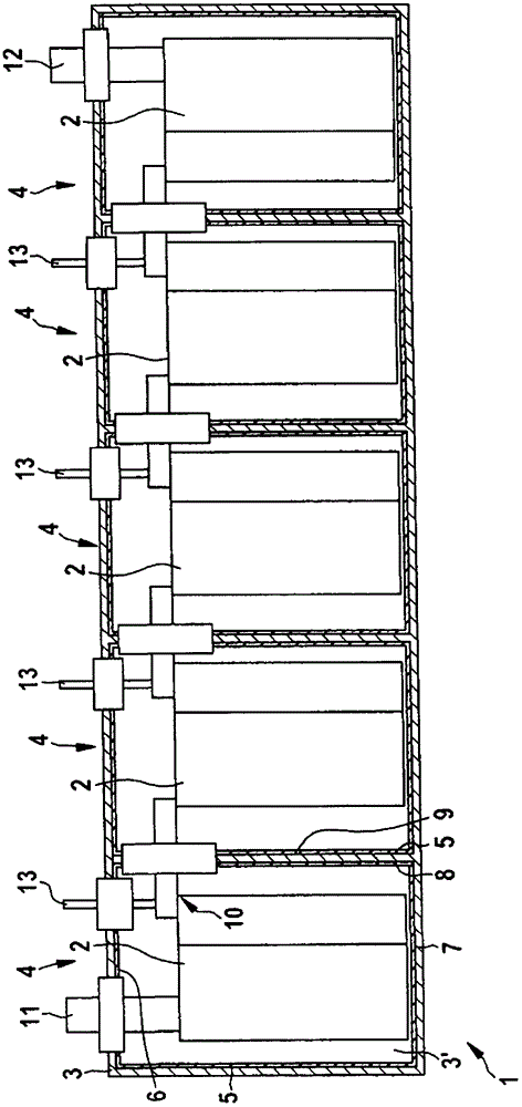 Accumulator module and accumulator with the accumulator module and motor vehicle