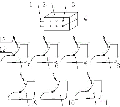 Pelma eight extra-channels therapeutic apparatus