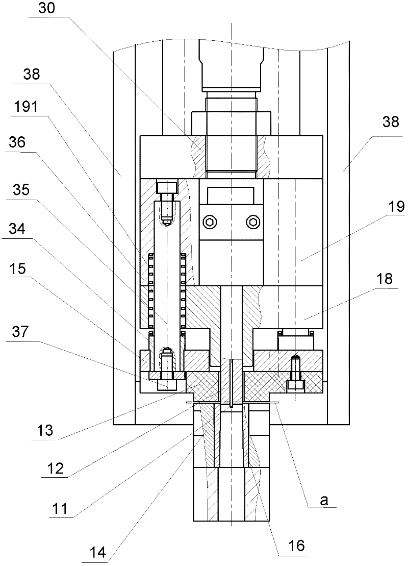 Punching component