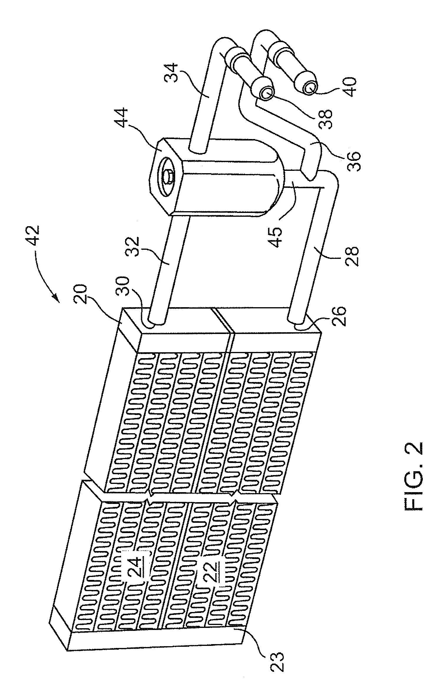 Low pressure drop thermal by-pass valve