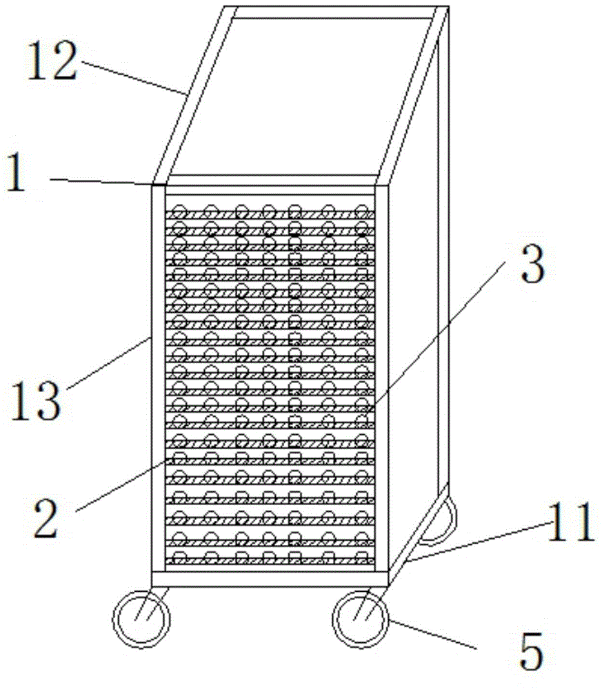 Drying plate frame