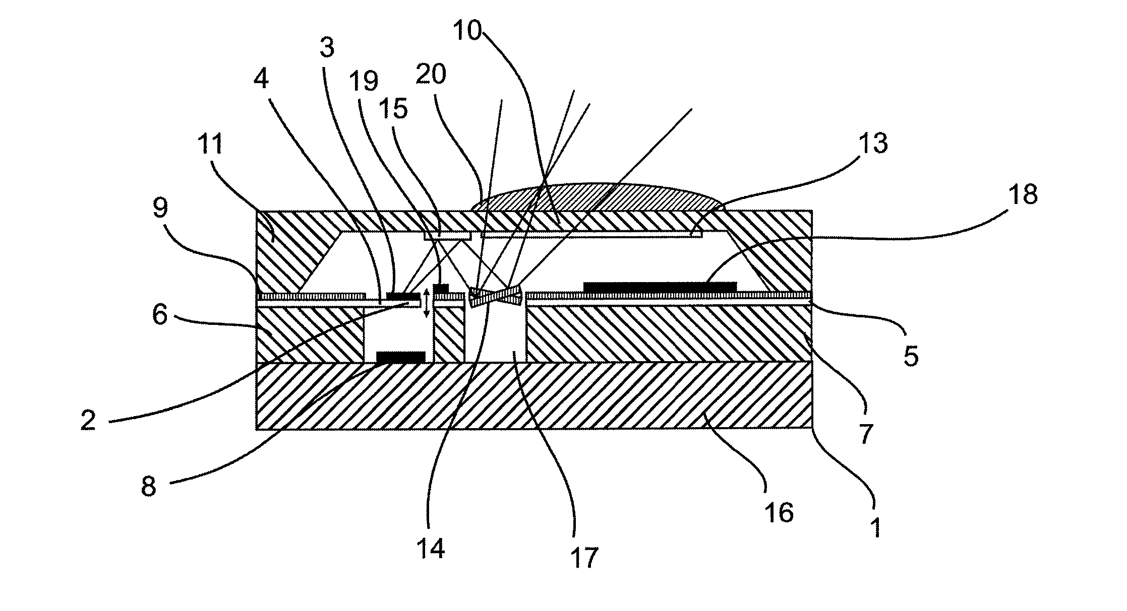 Radiation imaging sensor