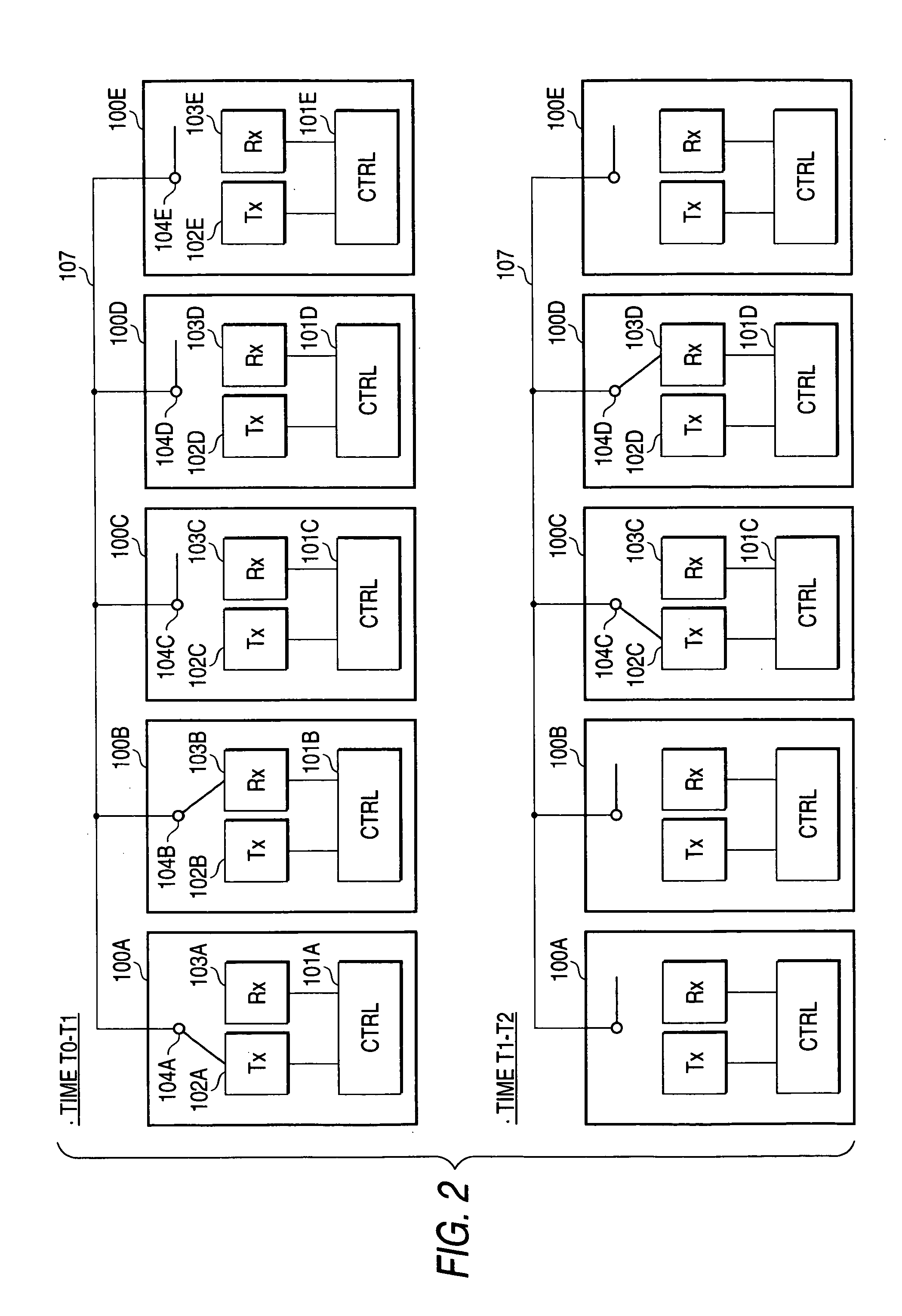 Transceiver and communication method for digital multi carrier communication