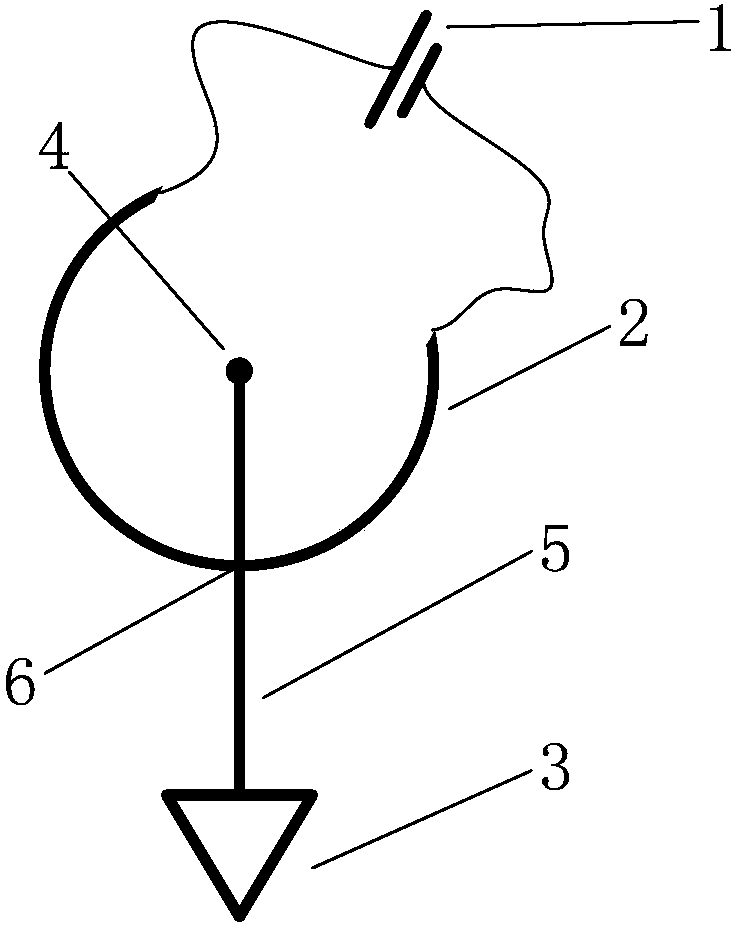 High-accuracy pendulum bob and resistor type inclination measuring device and high-accuracy pendulum bob and resistor type inclination measuring method for monitoring