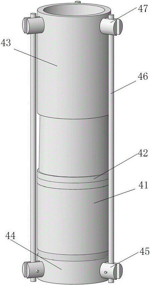 Controllable density geotechnical triaxial sample preparation device