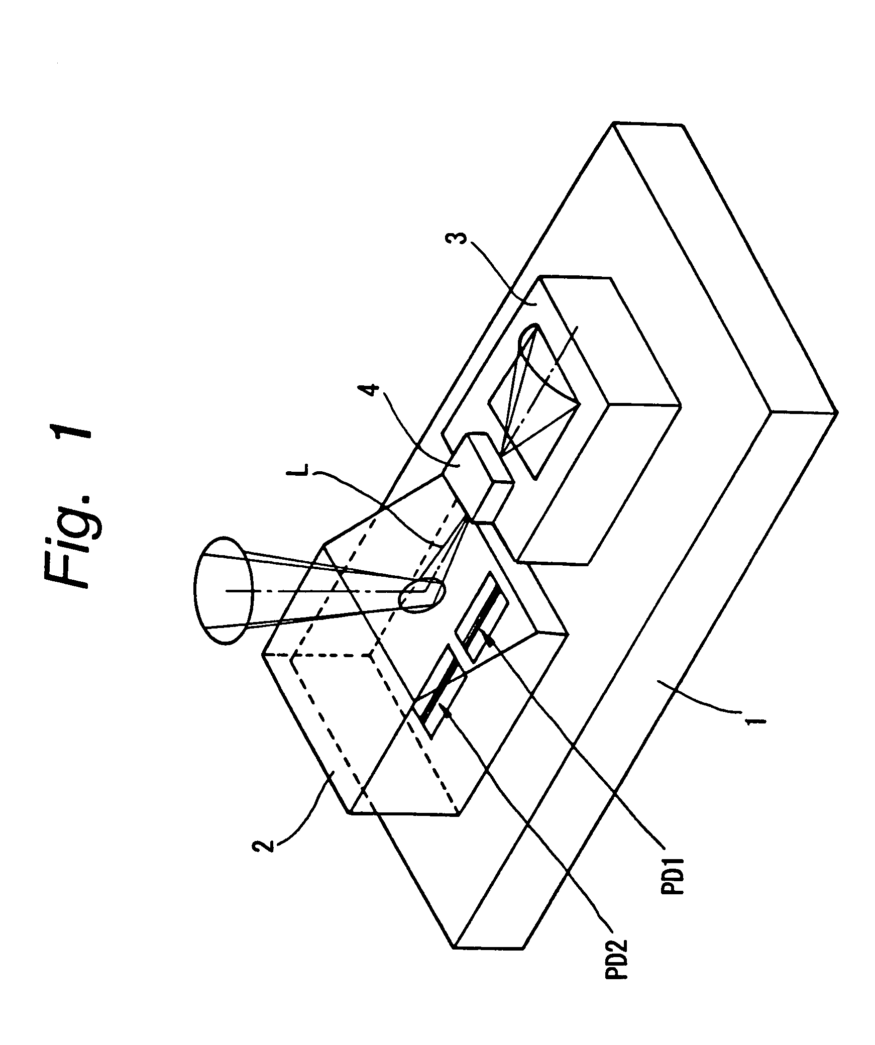 Optical pickup device with a plurality of laser couplers