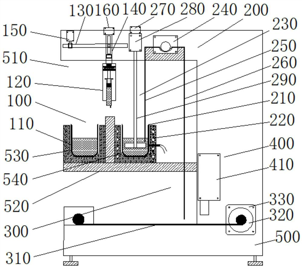 Bentonite montmorillonite content automatic detection equipment and method