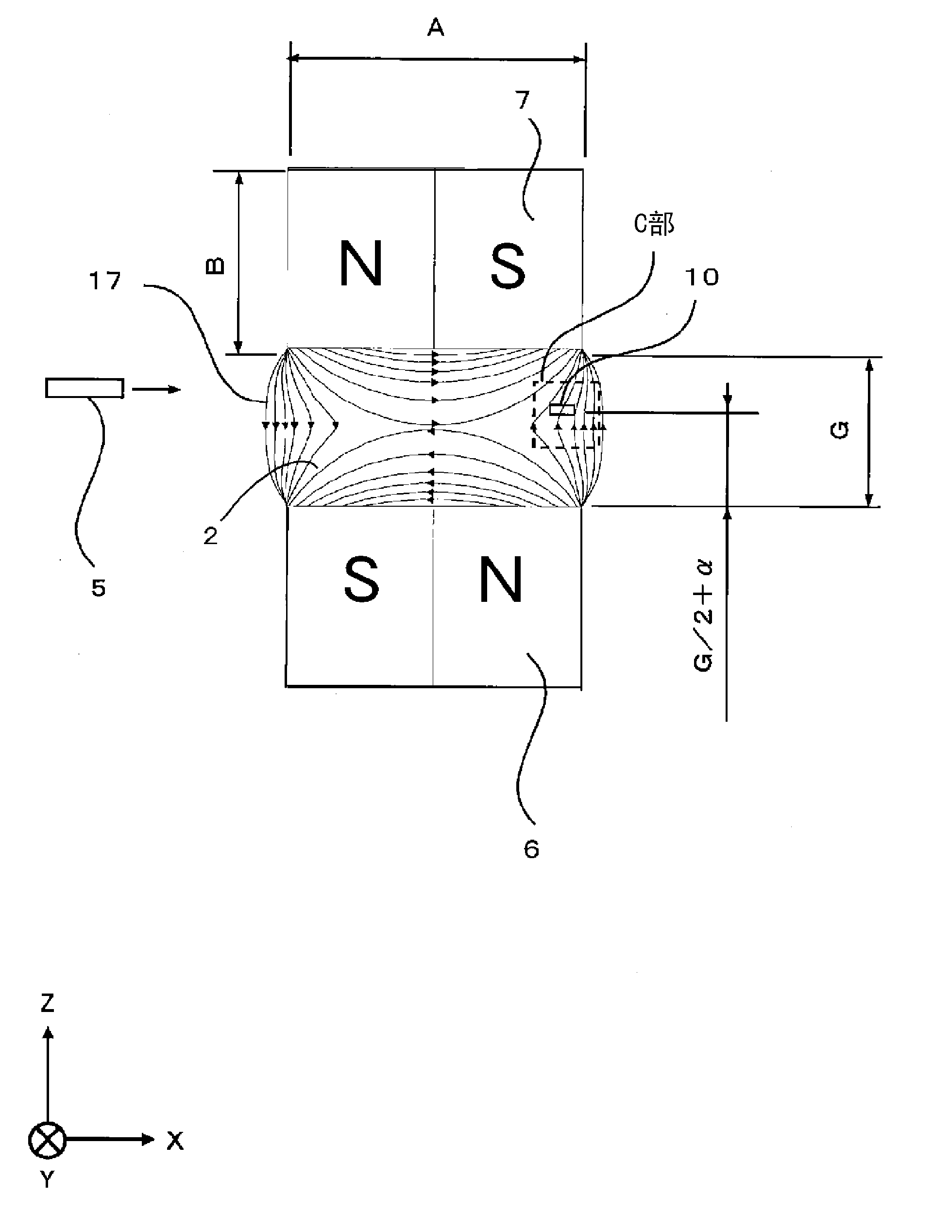 Magnetic sensor device