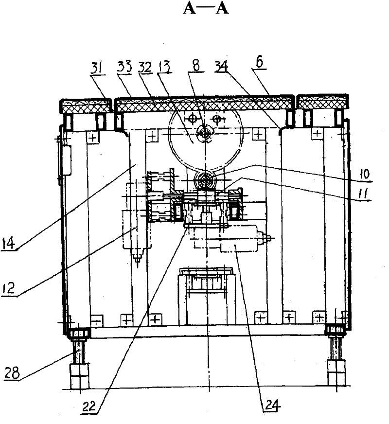 Pelvis-rotating electric spinal column massage correcting bed