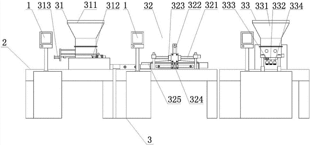 Molding technology of baked foods, production system for baked foods, and baked foods