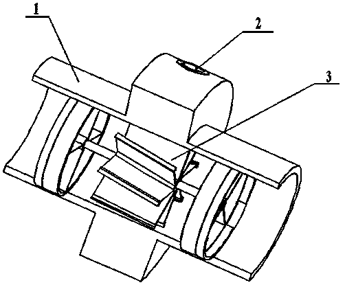 Hydraulic type piezoelectric-electromagnetic combined power generation system