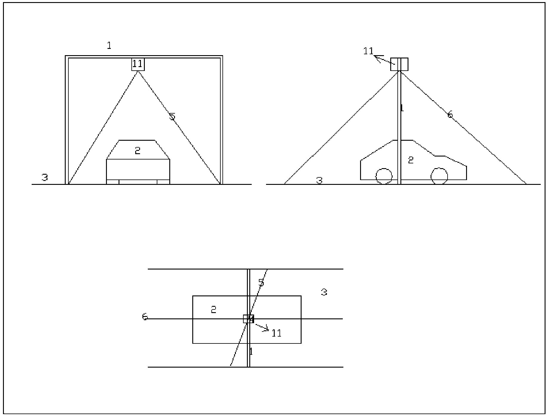 Laser scanning based vehicle type recognition method for free flow charging