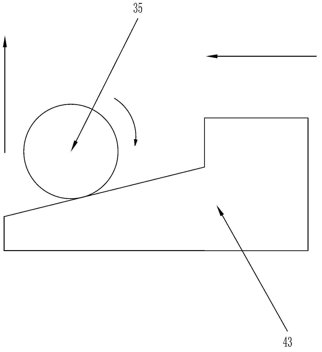 Comma scraper coating machine capable of automatically adjusting interval