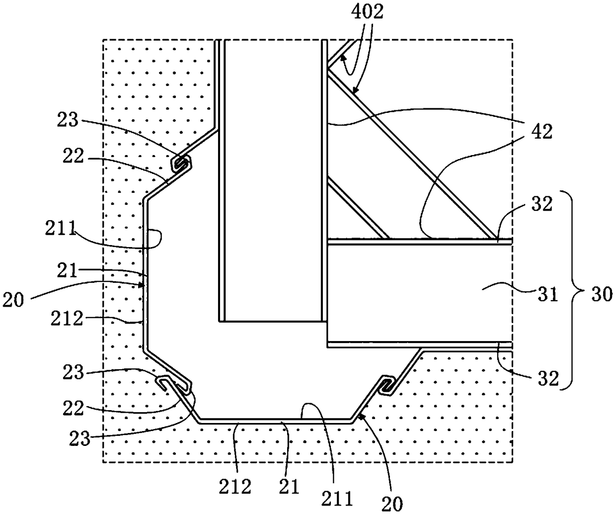 Steel sheet pile dewatering well structure