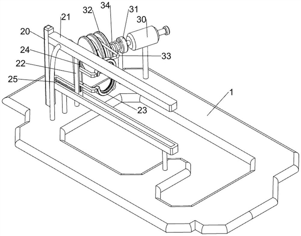 A high-reflectivity powder surface spraying device for lighting processing