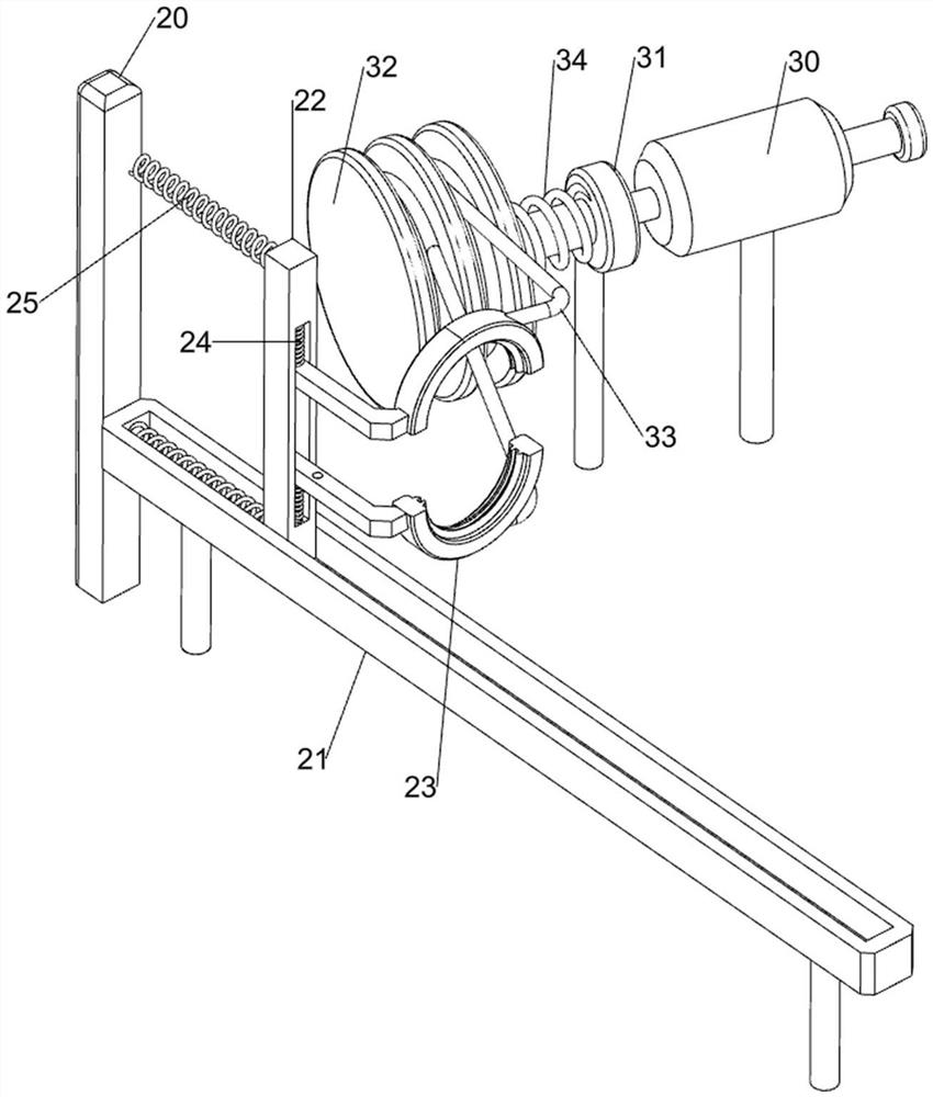 A high-reflectivity powder surface spraying device for lighting processing