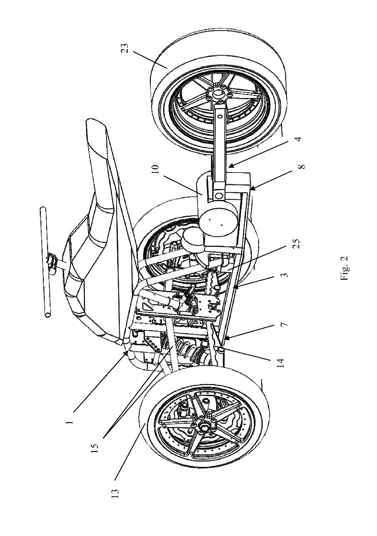 Leaning vehicle