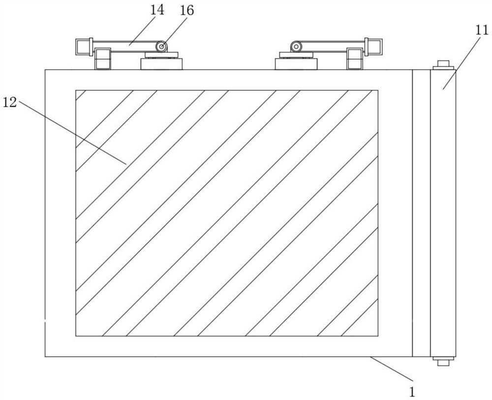 An air purification filter cloth detection device