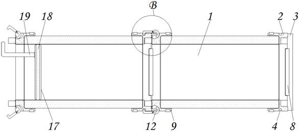 Water conservancy project construction pipeline butt joint device with pipeline fracture detection function