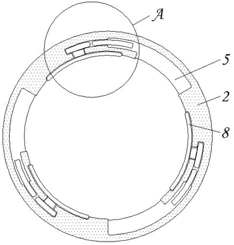 Water conservancy project construction pipeline butt joint device with pipeline fracture detection function