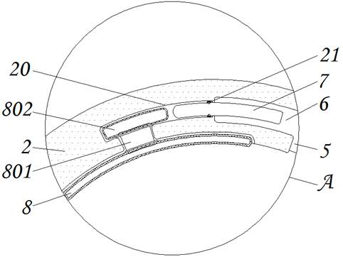 Water conservancy project construction pipeline butt joint device with pipeline fracture detection function