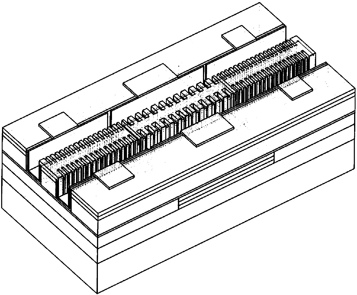 Short-cavity-length surface-emitting laser and manufacturing method thereof