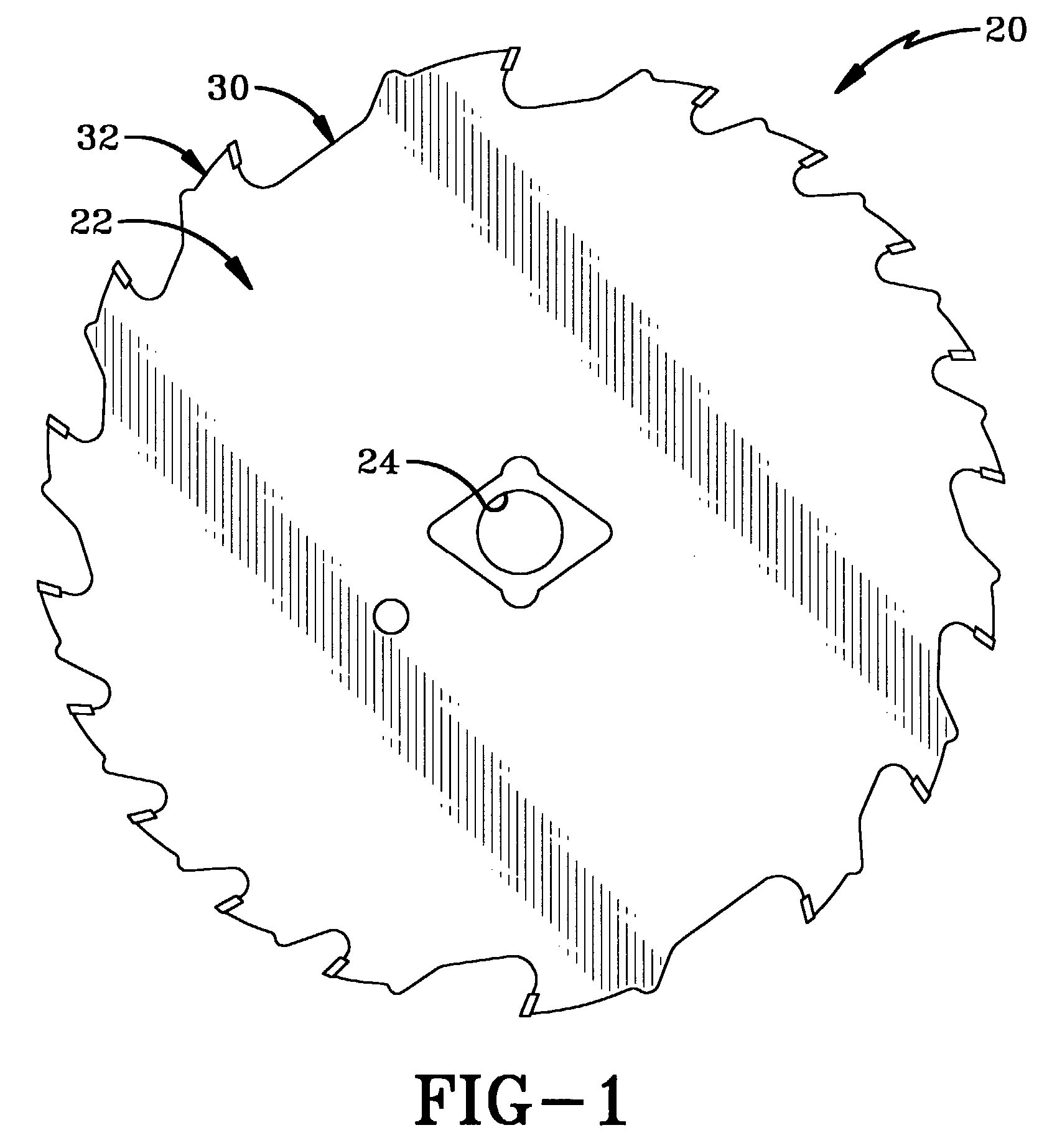 Variable tooth saw blade