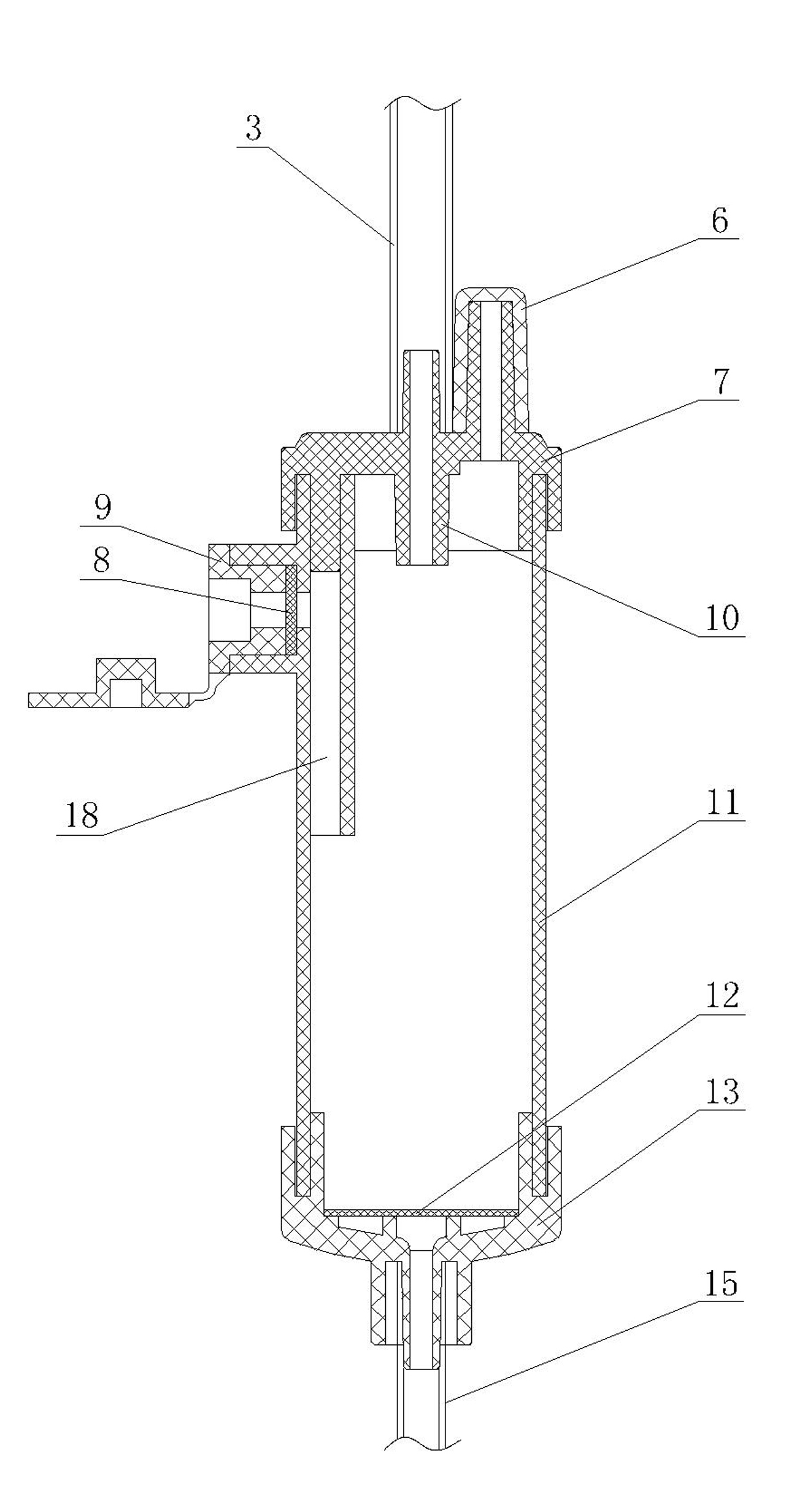 Medical intravenous infusion set