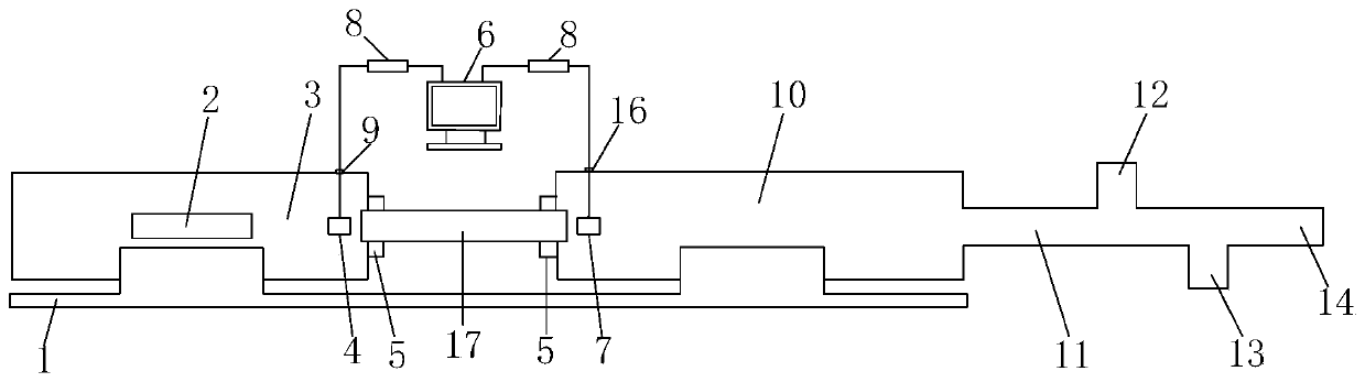 Tobacco product cigarette holder cooling performance testing device and method