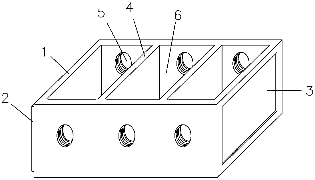 Tunnel bricks for engineering construction