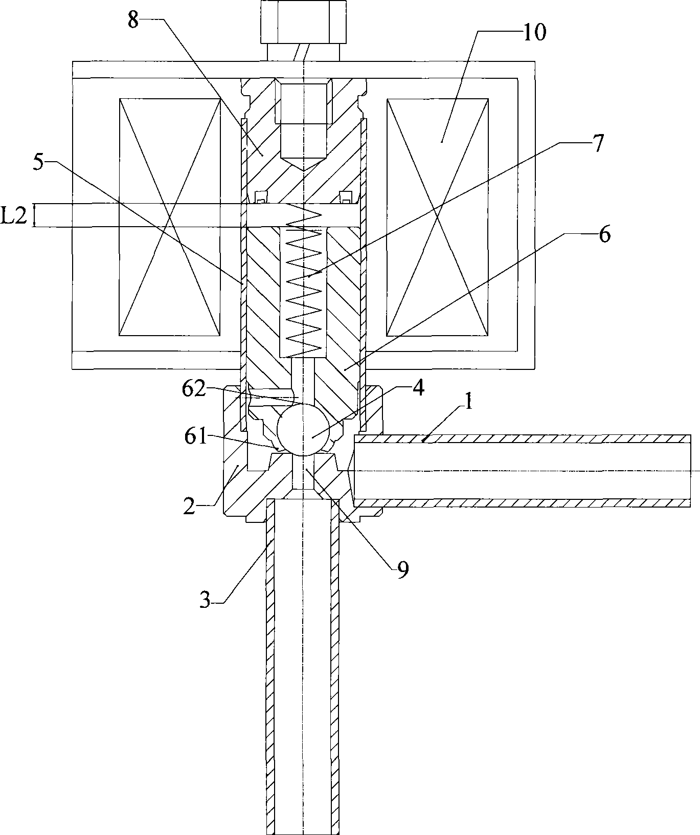 Electromagnetic valve