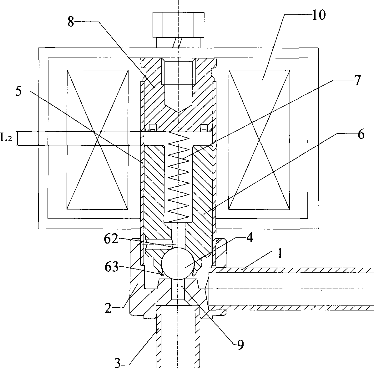 Electromagnetic valve