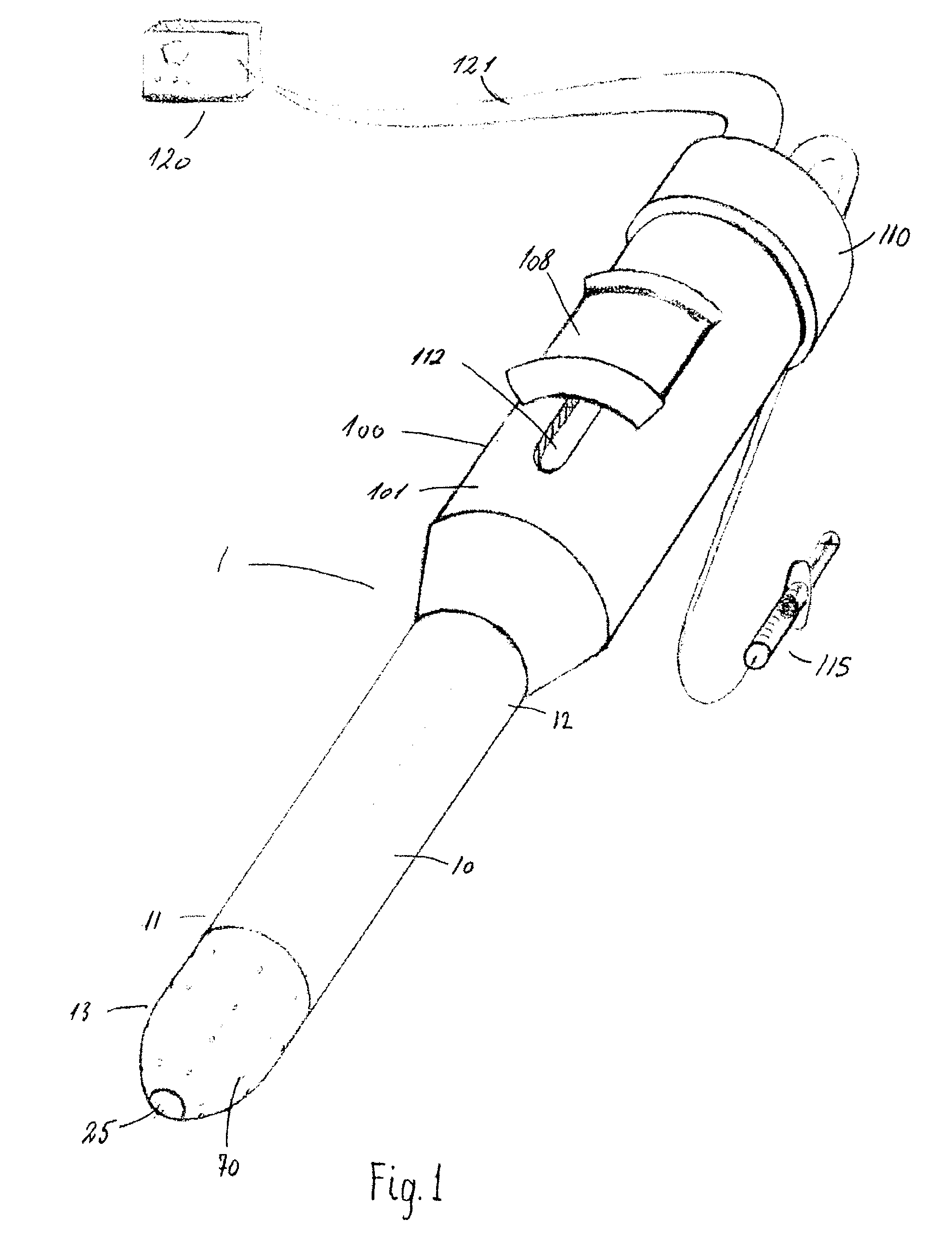 Electrode introducer device