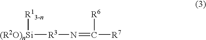 Method For Producing Ketimine Structure-Containing Alkoxysilane