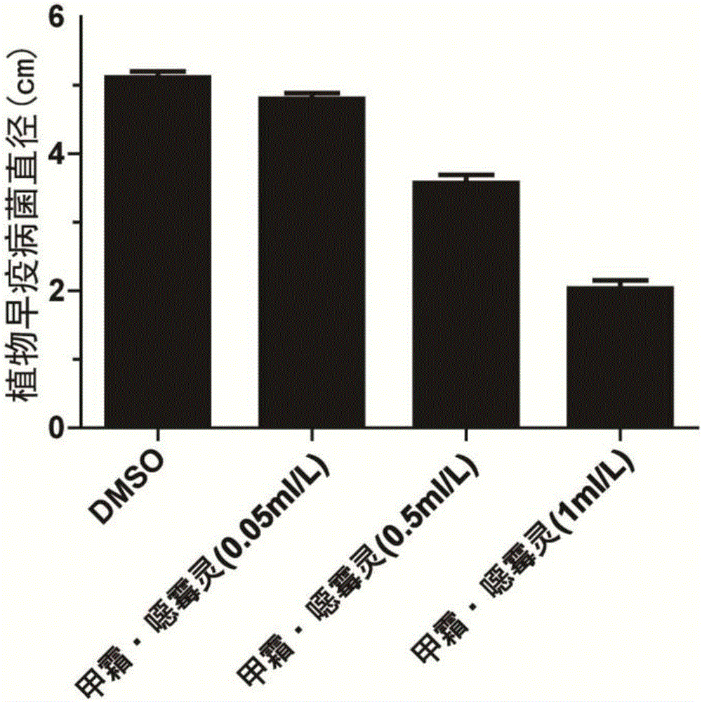 New application of sirolimus in inhibition of plant alternaria solani