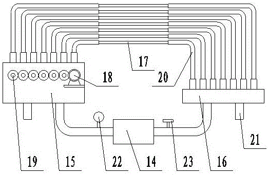 Filter cleaner base shell mould