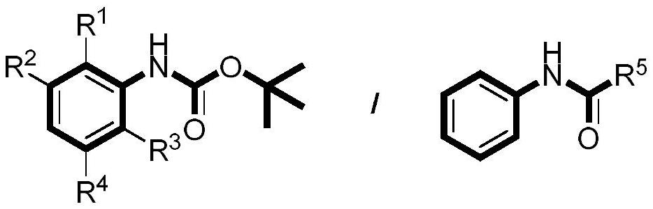 Preparation method of aniline para-trifluoromethylated derivative