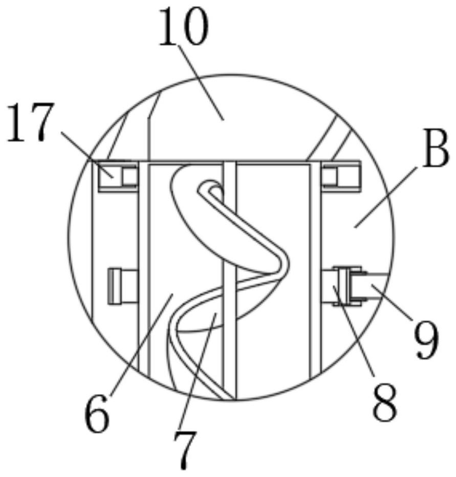 Down adsorption device for down jacket processing