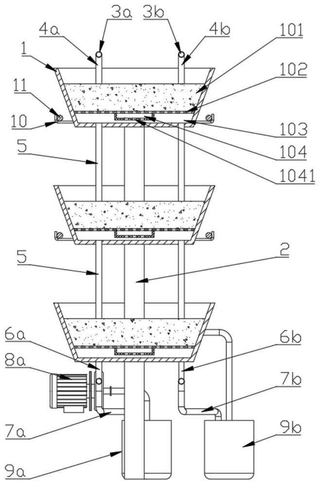 Fruit and vegetable planting groove and fruit and vegetable plantation