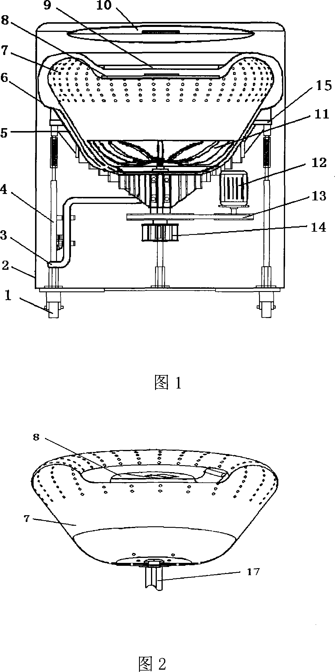 Special-shaped drum washing machine