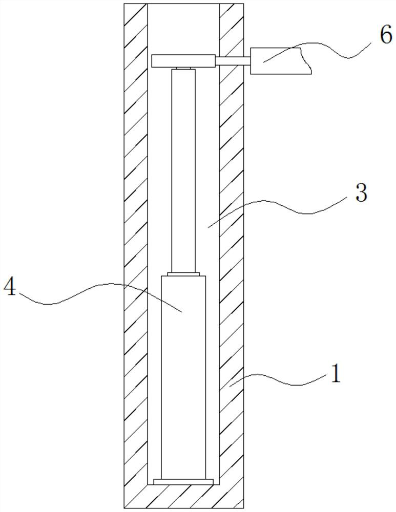 Positioning machine capable of automatically finding power installation point for electric power engineering positioning